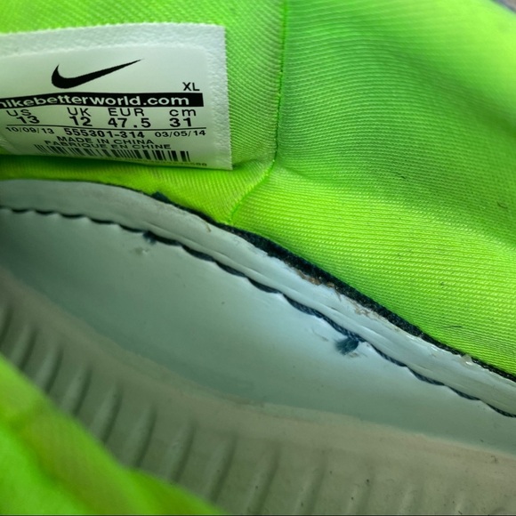 Nike Teal Solarsoft Run Moccasin Shoes - Picture 5 of 7